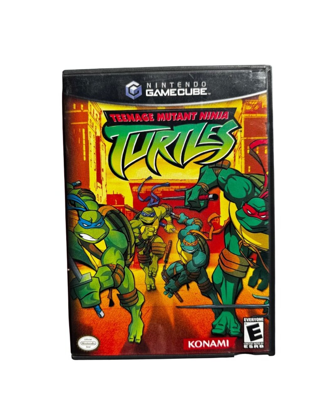 Teenage Mutant Ninja Turtles Nintendo GameCube Game Complete Konami 2003
